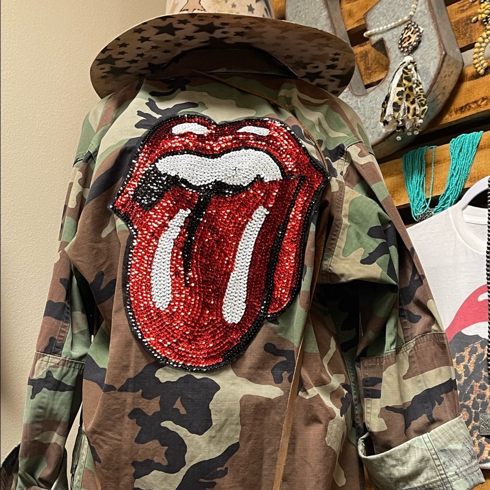 Camo Rolling stone jacket